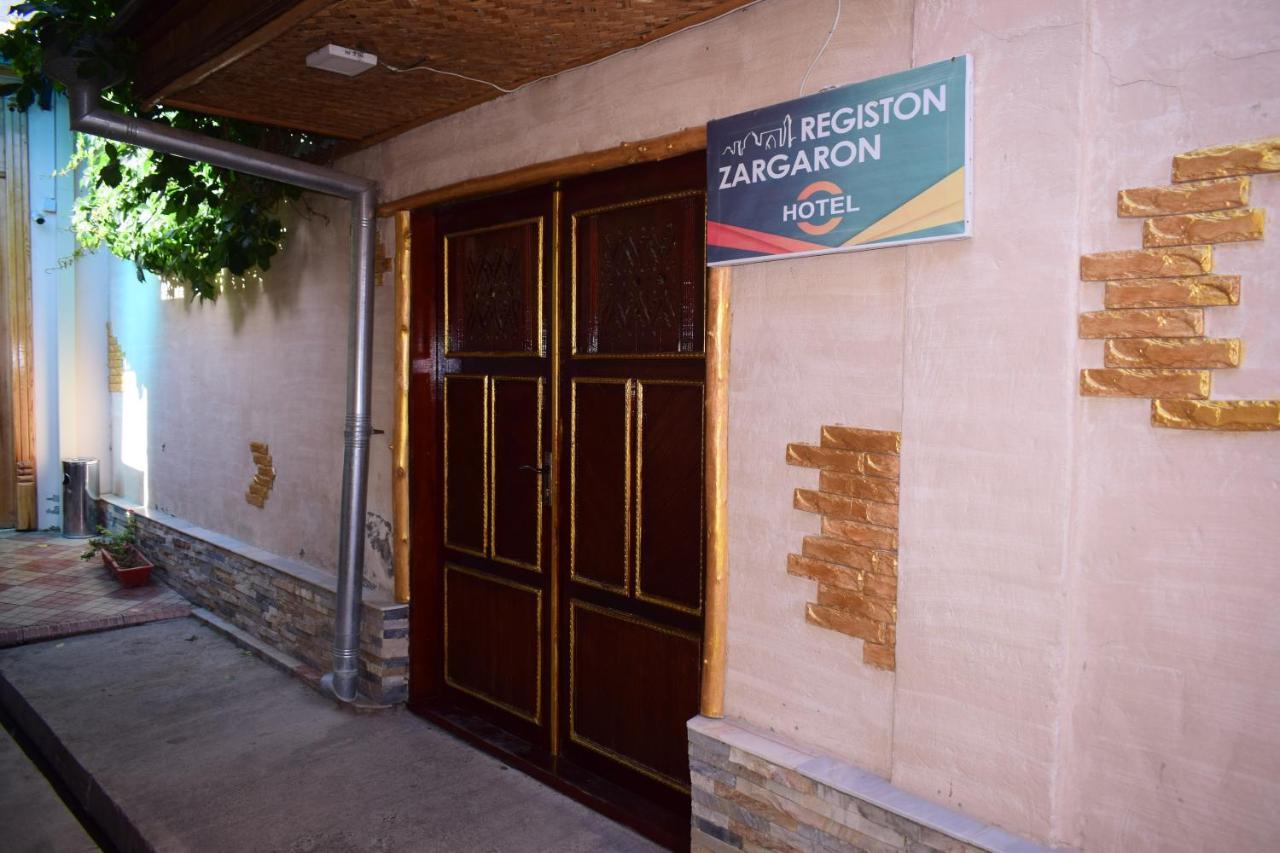 Hotel Registon Zargaron Samarkand Exteriör bild
