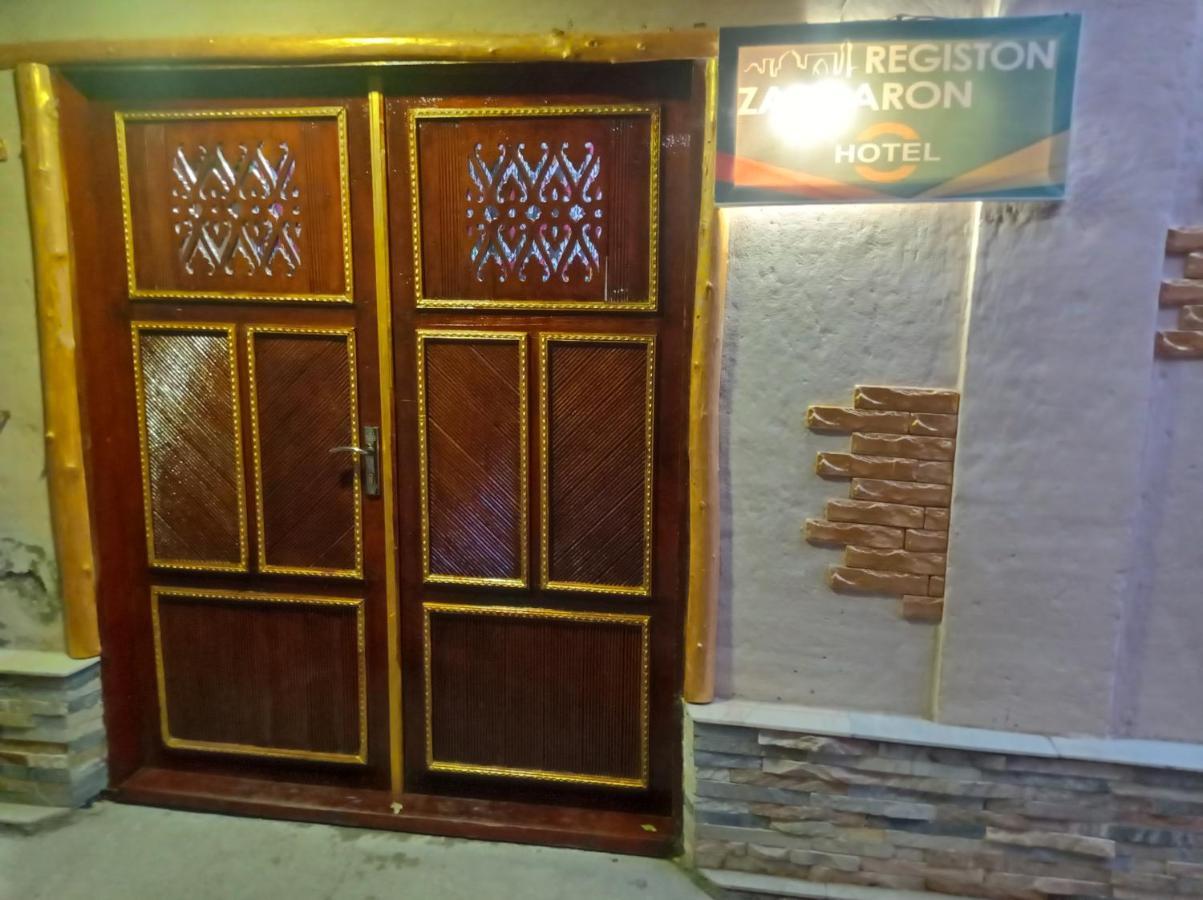 Hotel Registon Zargaron Samarkand Exteriör bild